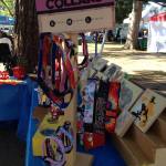 Our booth at Carmichael Park Farmer's Market